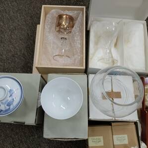 茶碗/ワイングラス/雑貨他/まとめ/現状品/中古/未使用/欠品あり/現状品の画像1