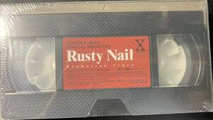 VHS VIDEO-TAPE ■ X JAPAN / RUSTY NAIL PROMOTION VIDEO ～ 非売品 