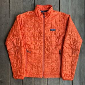 patagonia Nano Puff Jacket Sサイズ オレンジ パタゴニア ナノパフ ジャケット プリマロフトの画像1