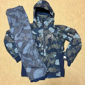 ☆美品☆BURTON バートン☆AK GORE SWASH JK＆ AK GORE CYCLIC PT 上下セット☆メンズXLサイズ(US)／183〜187cm☆スノーボードウェア