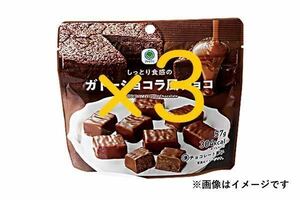 ファミリーマート　しっとり食感のガトーショコラ風チョコ　無料引換クーポン　3個...