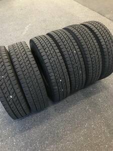 6本出品■スタッドレス　205/85R16　117/115　ブリヂストンW979■205-85-16　205/85/16　引取