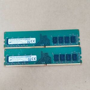 パソコンメモリ DDR4 PC4-2400T 8GBx2 合計16GB 動作確認済み14