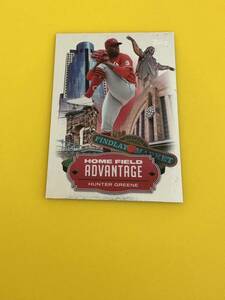 2023 Topps Update Hunter Greene #HA-21 Home Field Advantage 