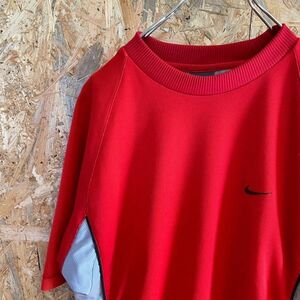 [KWT4963] NIKE ナイキ 半袖Tシャツ メンズ レッド S ポス