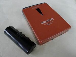 N452 ジャンク SONY Walkman WM-EX1（レッド） ソニーウォークマン ポータブルカセットプレイヤー/60