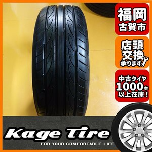 N-1203【中古タイヤ】195/55R16 YOKOHAMA ADVAN FLEVA V701 9.5分山×1本 MINI プジョーなど 【福岡 店頭交換もOK】