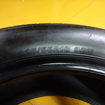 N-1221【中古タイヤ】225/55R18 ブリヂストン ALENA H/L33 9分山×1本 デリカなどに【福岡 店頭交換もOK】_画像7