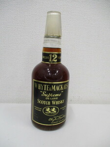 WHYTE & MACKAYS Supreme DELUXE 750ml 12年 難あり