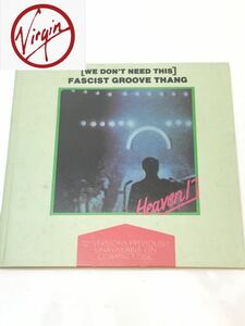 超激レア！Heaven 17 ヘブンセブンティーン (We Don't Need This) Fascist Groove Thang 1988年リリース 3インチ 4曲入り CD シングル
