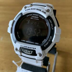 【新品・箱なし】カシオ CASIO タフソーラー メンズ デジタル 腕時計 W-S220C-7B ブラック