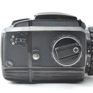 美品 ブロニカ Zenza Bronica S2 ブラック 後期型 6x6 中判カメラ Nikkor-P 75mm f/2.8 レンズ #5453の画像3
