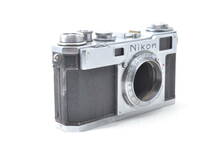 ジャンク ニコン Nikon S2 レンジファインダー フィルムカメラ ボディ #5462_画像3