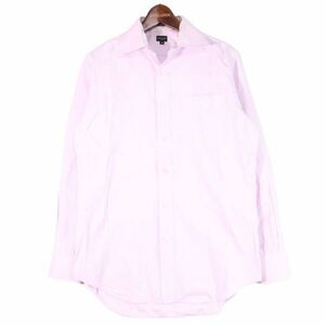 Paul Smith LONDON ポールスミス ロンドン 通年 長袖 ワイシャツ ドレスシャツ Sz.M　メンズ ビジカジ ピンク　E4T00275_2#C