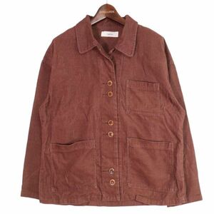 TODAYFULL トゥデイフル 秋冬 コーデュロイ★ カバーオール ジャケット Sz.36　レディース　E4T00307_2#N