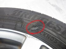 ☆23年製 バリ山☆ 4H 100 4.5J +43 14インチ 社外品 MANARAY SPORT ES アルミホイール タイヤ 155/65R14 BRIDGESTONE NEWNO 4本_画像10