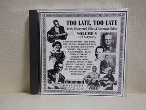 [CD] TOO LATE, TOO LATE / VOL.3
