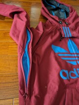 即決あり adidas スノーボード ウェア US(M) / J(O) / アディダス ソフトシェル ジャケット パーカー フーディー_画像8