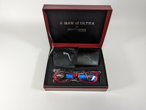 【中古】 ウルトラセブン メガネ A MAN of ULTRA×BLACK ICE　眼鏡　ブルーライトカット