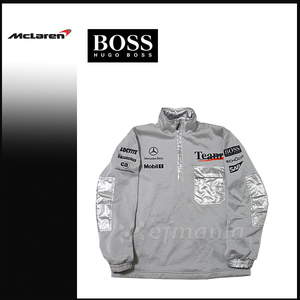 【非売品】2003 マクラーレン・メルセデス F1 支給品プルオーバー L HUGO BOSS ほぼ新品★ライコネン