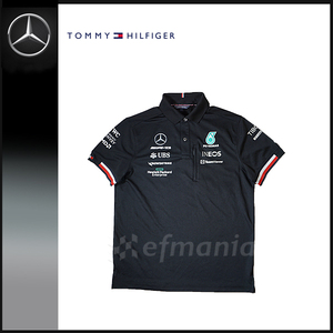 【非売品】2022 メルセデスAMG F1 支給品 ポロシャツ M トミーヒルフィガー ほぼ新品★ハミルトン ラッセル 日本GP