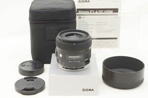 ☆良品☆ SIGMA シグマ 30mm F1.4 DC HSM Art PENTAX用 ♯24012801