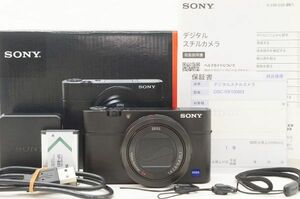 ☆極上美品☆ ソニー サイバーショット Sony Cyber-Shot DSC-RX100M3 元箱 付属品 ♯24012101