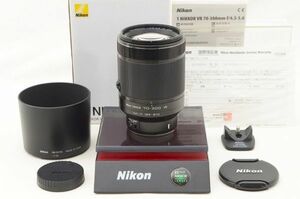 ☆極上美品☆ ニコン Nikon 1 NIKKOR VR 70-300mm F4.5-5.6 元箱 付属品 ♯23111808