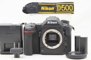 ☆極上美品☆ Nikon ニコン D500 ボディ Shot数 僅か 8,550枚前後！ ♯24013101