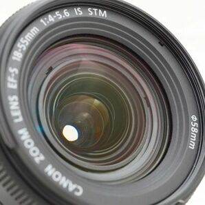 ☆美品☆ Canon キャノン EOS Kiss X9i EF-S 18-55 IS STM レンズキット 元箱 付属品 ♯24022402Aの画像3