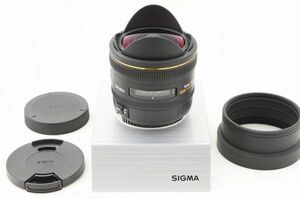 ☆極上美品☆ SIGMA シグマ 10mm F2.8 EX DC FISHEYE HSM Canon用 ♯23011903