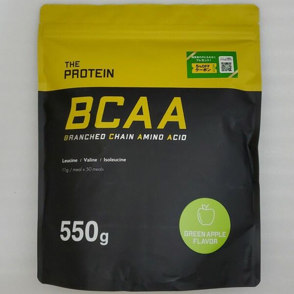 THE PROTEIN BCAA グリーンアップル ザプロ 550g 