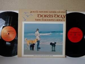 used★US盤★2LP / DORIS DAY ドリス・デイ YOU'LL NEVER WALK ALONE / THE MAGIC OF MEORIES PART 1【米BIGGEST MUSIC/COLUMBIA】