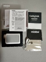 ★中古★GOLFZON CaddyTalk minimi レーザースコープ　レーザー距離測定器　レーザー距離計　_画像1