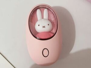 miffy ミッフィー 小型 充電式カイロ かわいいハンドウオーマー【USB充電式/2段階温度調節/防寒グッズ】