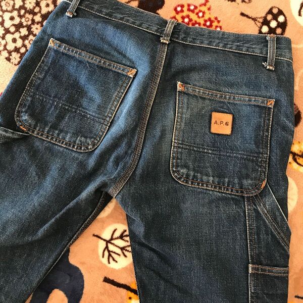 a.p.c carhartt アーペーセー カーハート デニムパンツ