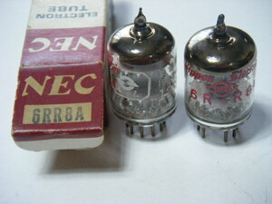 NEC 日本電気　真空管　６RR８A　６RR8C　2本セット　（未使用品）