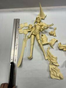 GM2B 95 ガレージキット　特大　戦国武将女　キャラ不明？　分かる方宜しく　　せ美少女フィギュア　レジンキャスト　エロフィギュア