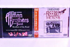 ☆送料無料☆【国内盤DVD2枚セット】/オールマン・ブラザーズ・バンド/Brothers of the Road☆レーナード・スキナード/FREEBIRD THE MOVIE