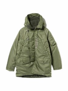 BEAMS PLUS N-3B フェザーダウンジャケット コート 中綿 ナイロンツイル PRIMA LOFT プリマロフト USAF ARMY ミリタリー