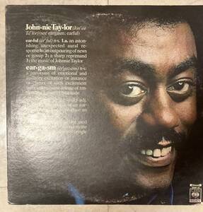 JOHNNIE TAYLOR/EARGASM ジョニーテイラー 国内盤レコード