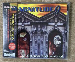 ☆ MAGNITUDE9(マグニチュードナイン) /Chaos to Control メタル CD