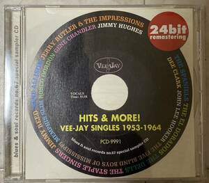 hits&more!-VEE-JAY SINGLES 1953-1964 ブルース&ソウル CD R&B ドゥー・ワップ 