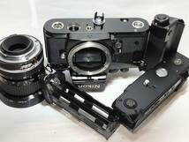 【美品／本体動作良好】 ニコン Nikon FA ブラックボディー(モータードライブ、レンズセット） 1/4000s搭載のマルチニコンFAの逸品！#2333_画像10