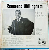 usLP Reverend willingham // ｄry bones シュリンク付き 1976年発売 ★ゴスペル★_画像5