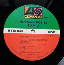usLP Norman DOZIEL // i am u 1986年発売_画像2