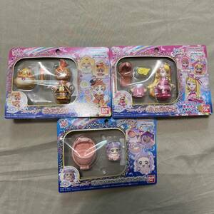 ひろがるスカイプリキュア プリコーデドール 3種セット キュアウィング キュアバタフライ プリンセスエルちゃん ゆりかごベッドセット 新品