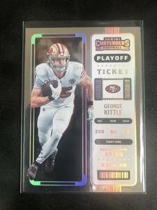 199枚限定 contenders playoff ticket George Kittle 49ers panini NFL