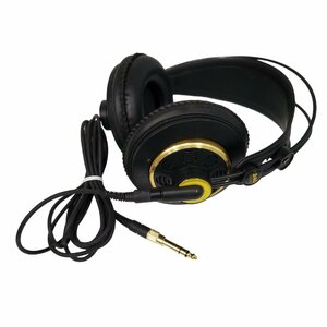 AKG K240 STUDIO セミオープン型 プロフェッショナルスタジオヘッドフォン 音響機材 中古