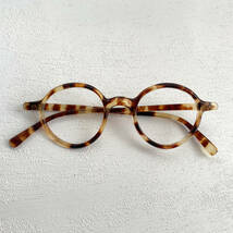 デッドストック 未使用 フランス 1930s 芯なし レンズなし ハンドメイド セルフレーム 眼鏡 セルロイド 骨董 ヴィンテージ アンティーク_画像5